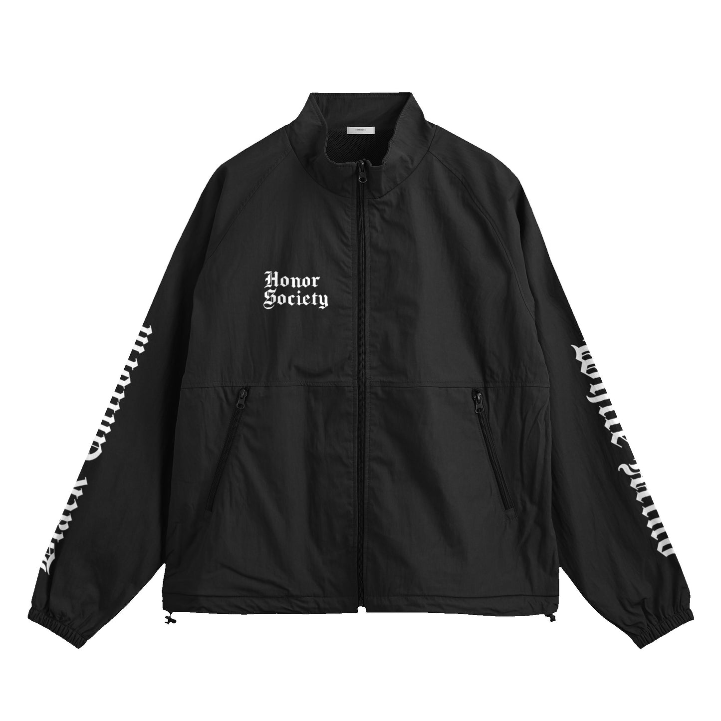 Honor Society "Black Uniform, White Mind" Track jacket