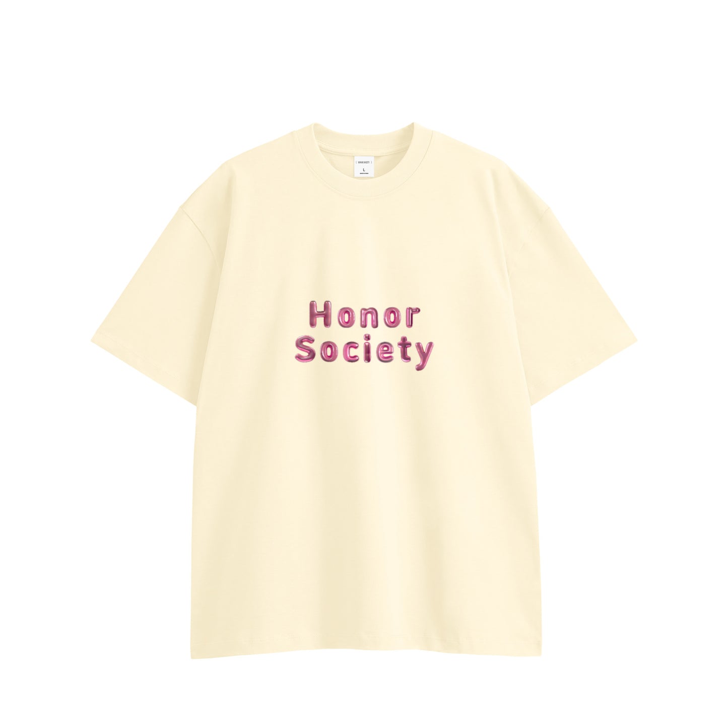 Honor Society Metallic logo Tee