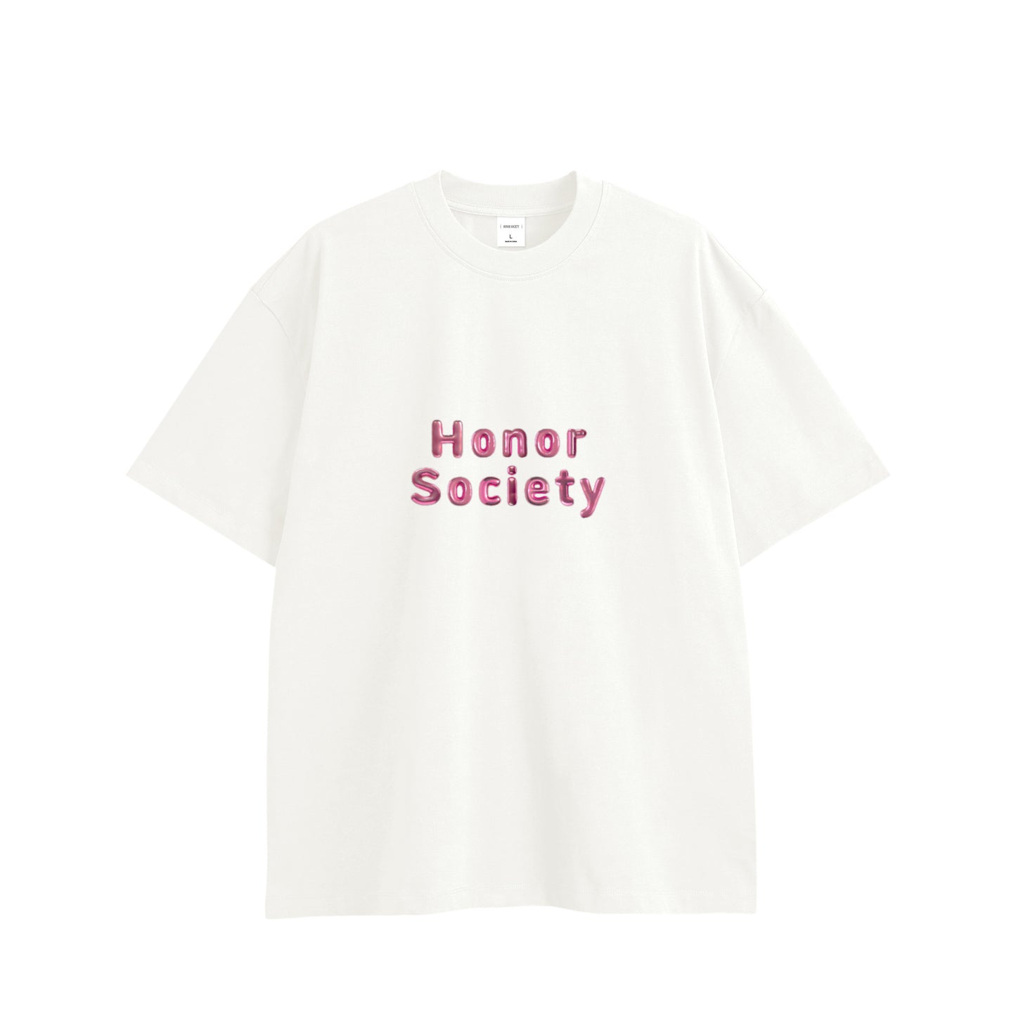 Honor Society Metallic logo Tee