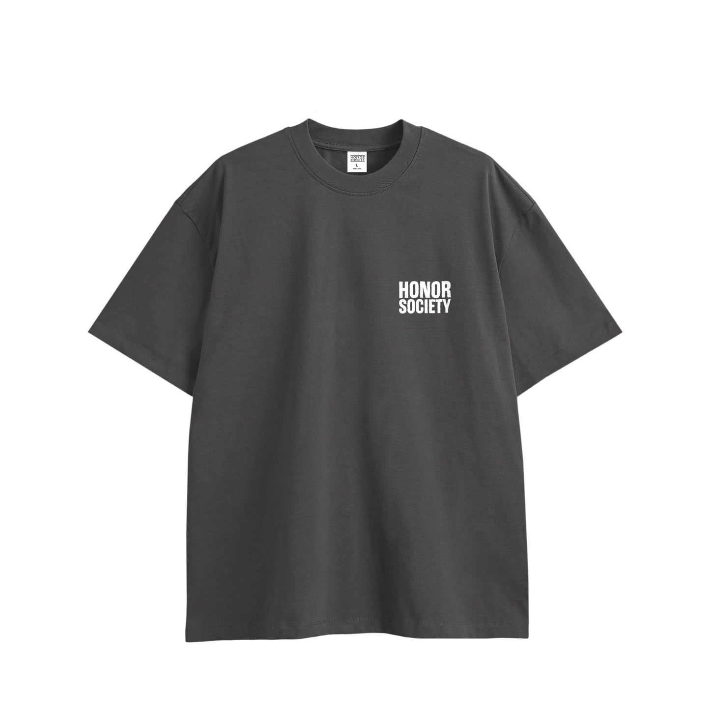 Honor Society Bridge T-shirt charcoal image