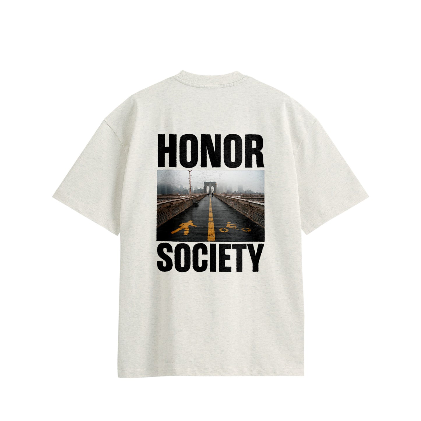 Honor Society Bridge T-shirt oatmeal image
