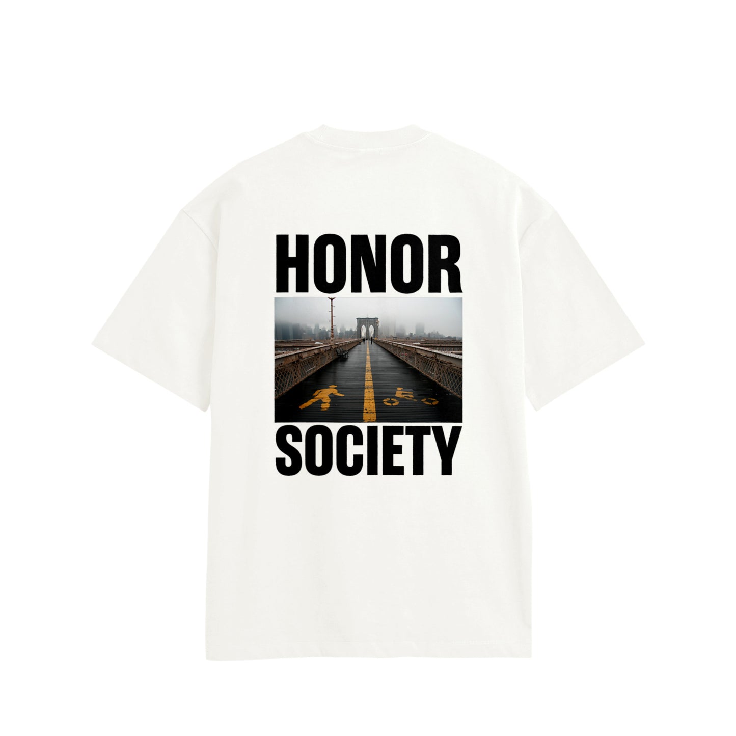 Honor Society Bridge T-shirt white image