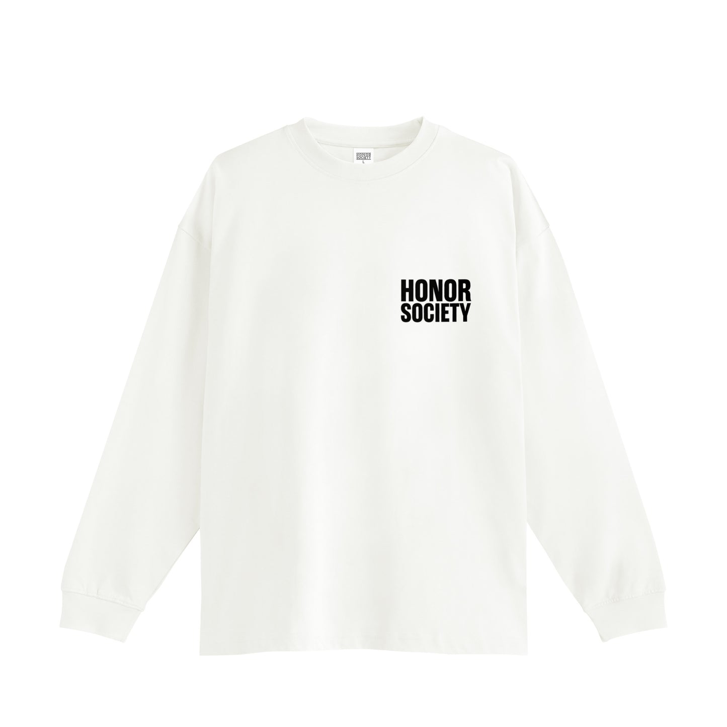 Honor Society Bridge Photo Long Sleeve T-shirt white image