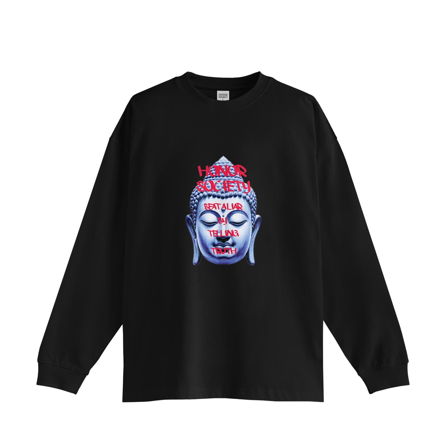 Buddah Long Sleeve T-shirt black image