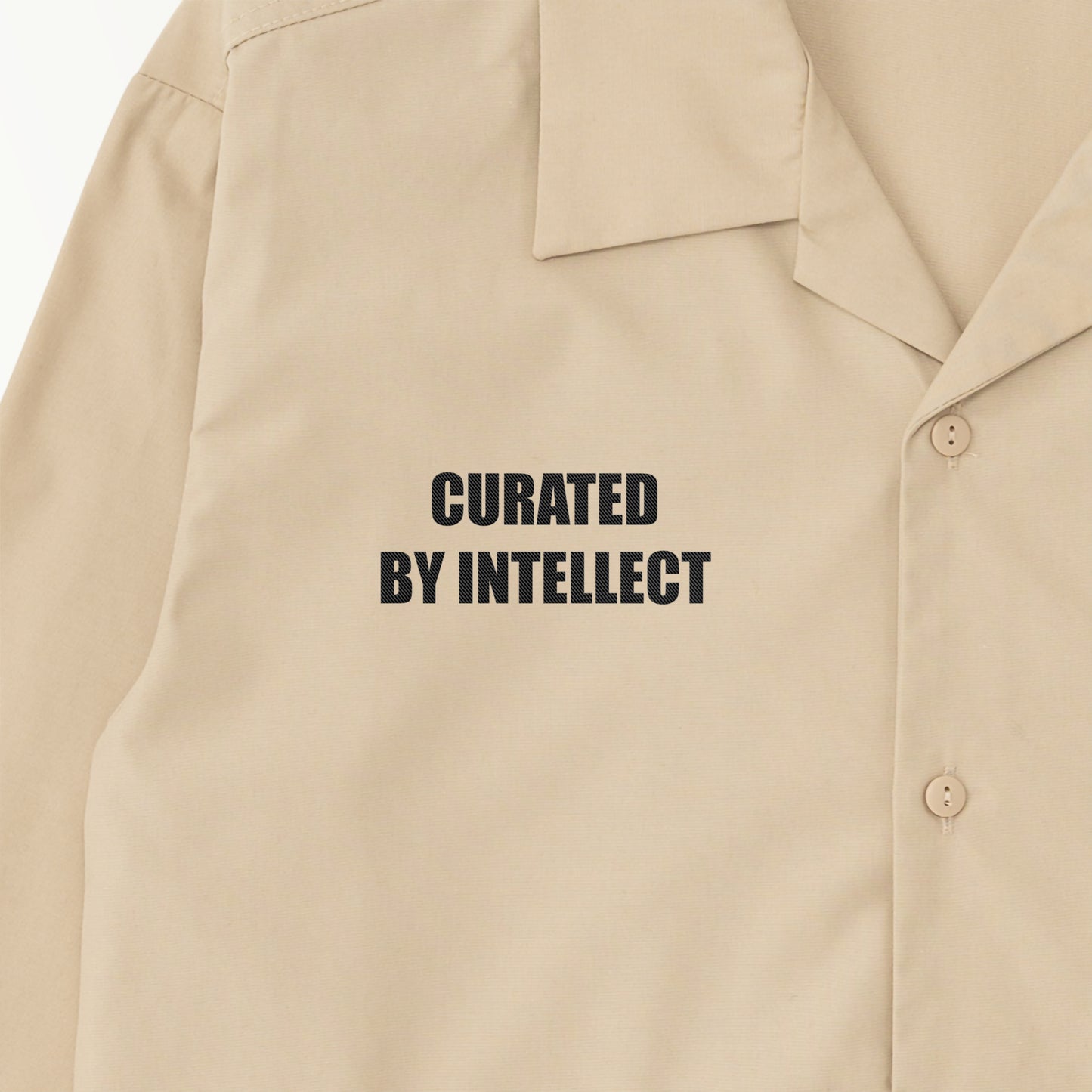 "Curated by Intellect" Shirt