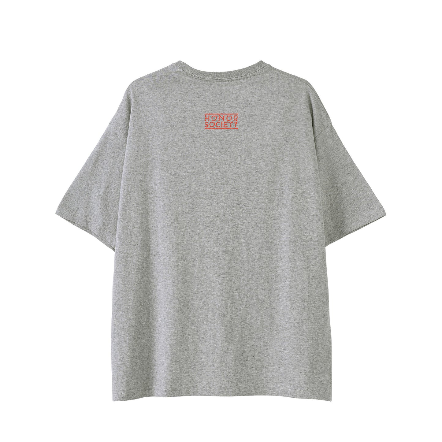 Tokyo Cat Crew T-shirt gray image