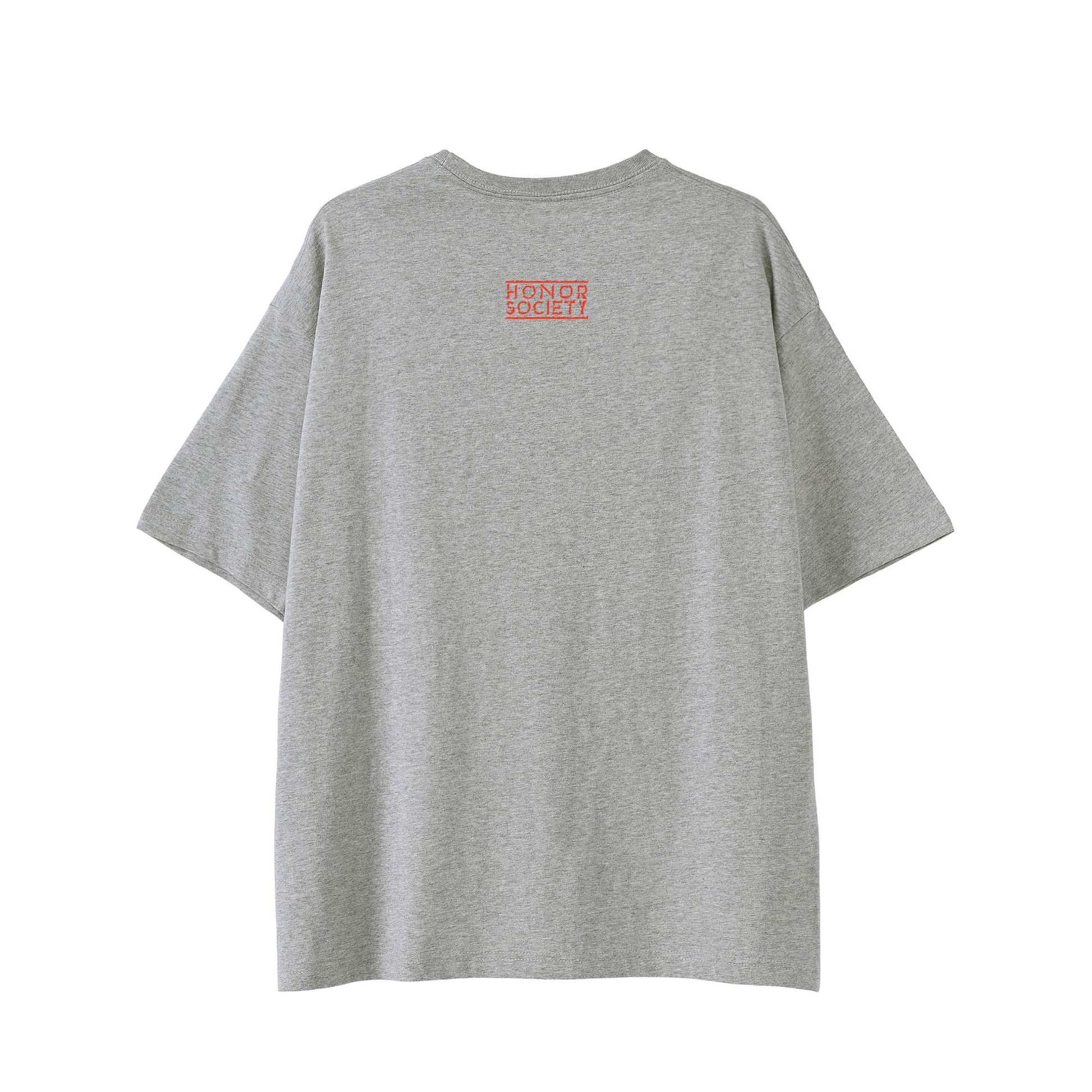 Tokyo Cat Crew T-shirt gray image