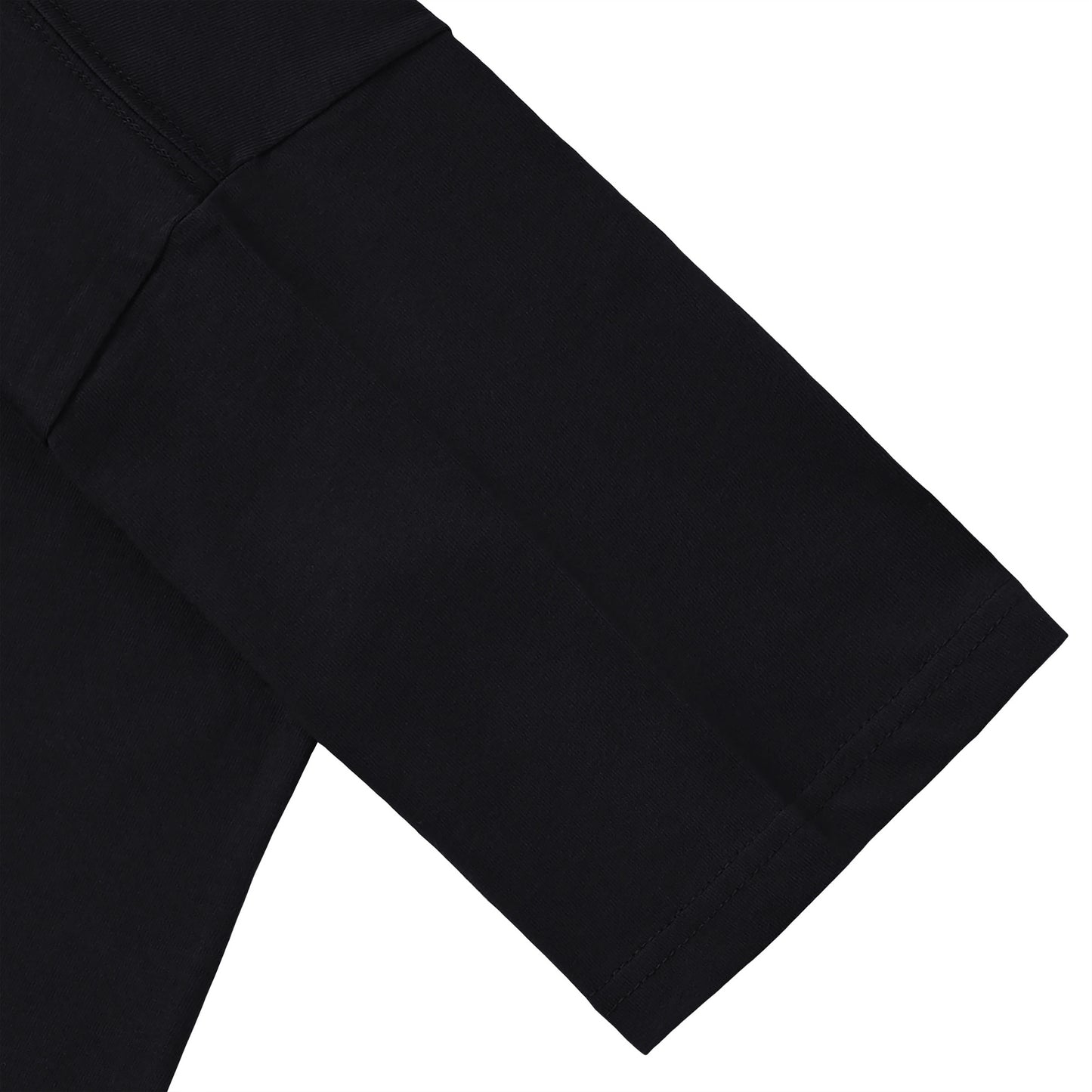 Honor Society Canned Juice T-Shirt — Black (Left Detail)