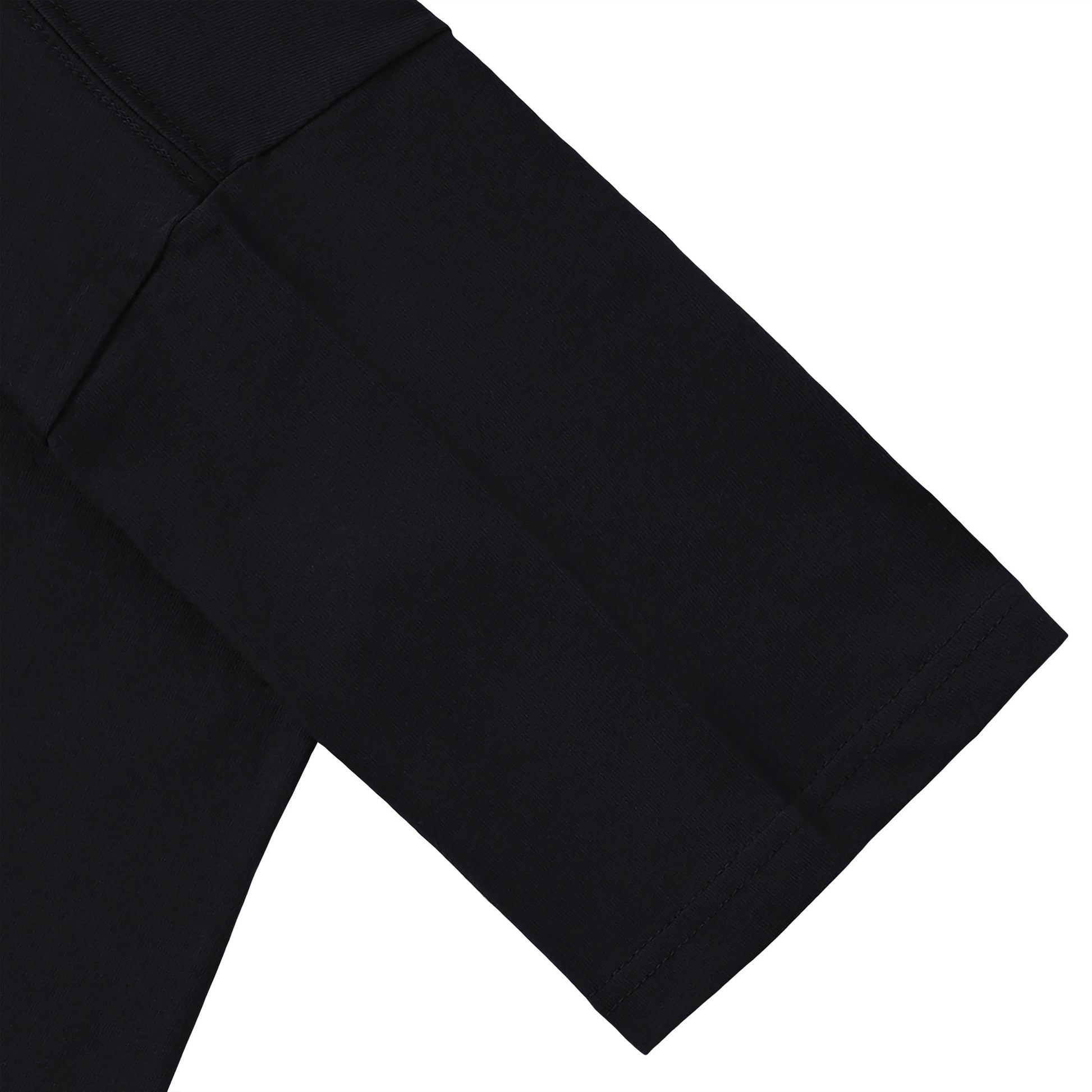Honor Society Canned Juice T-Shirt — Black (Left Detail)