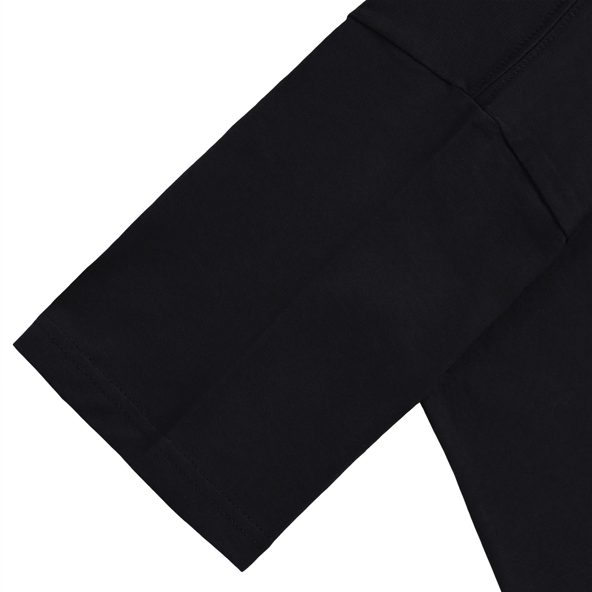 Honor Society Canned Juice T-Shirt — Black (Right Detail)