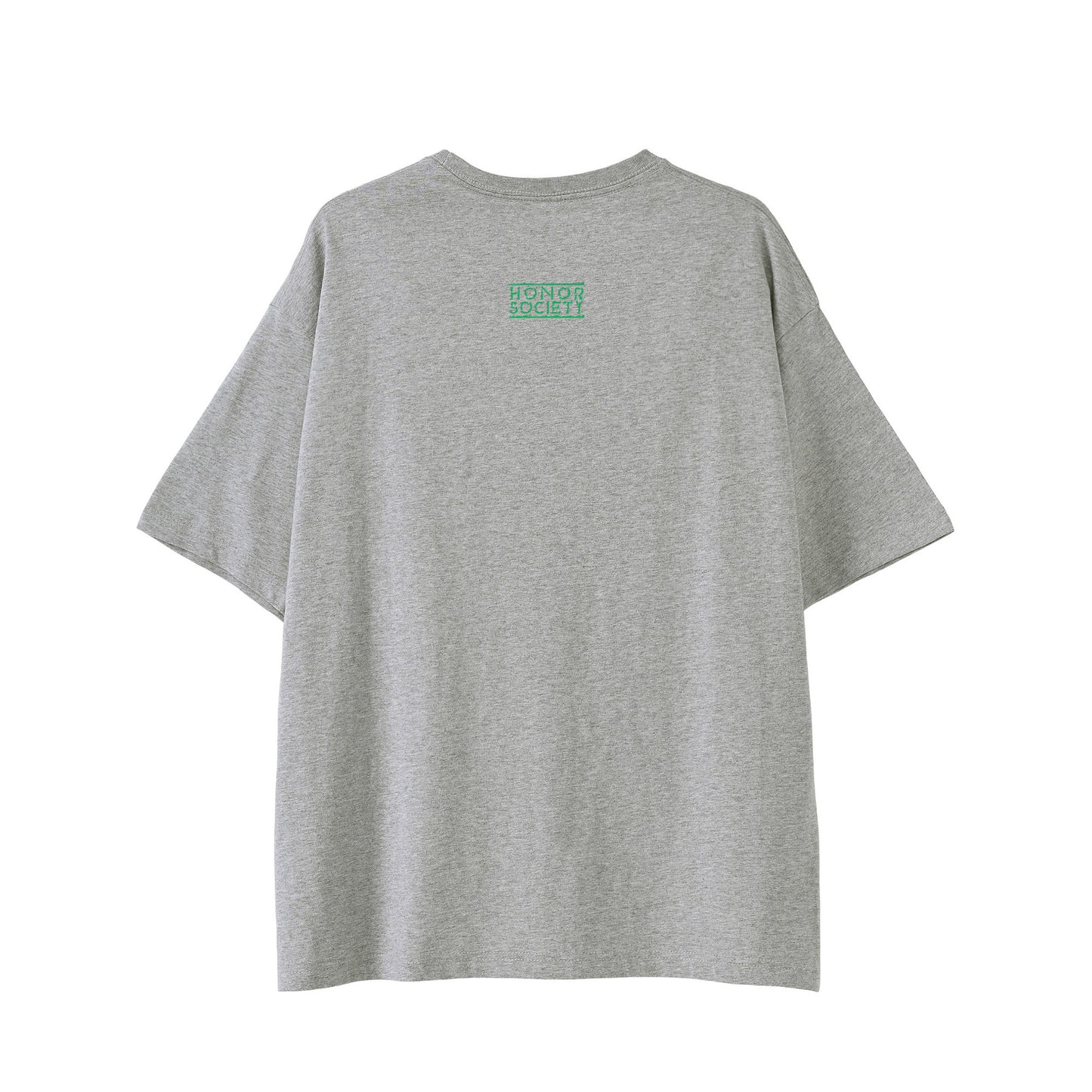 Honor Society Canned Juice T-Shirt — Gray (Back)