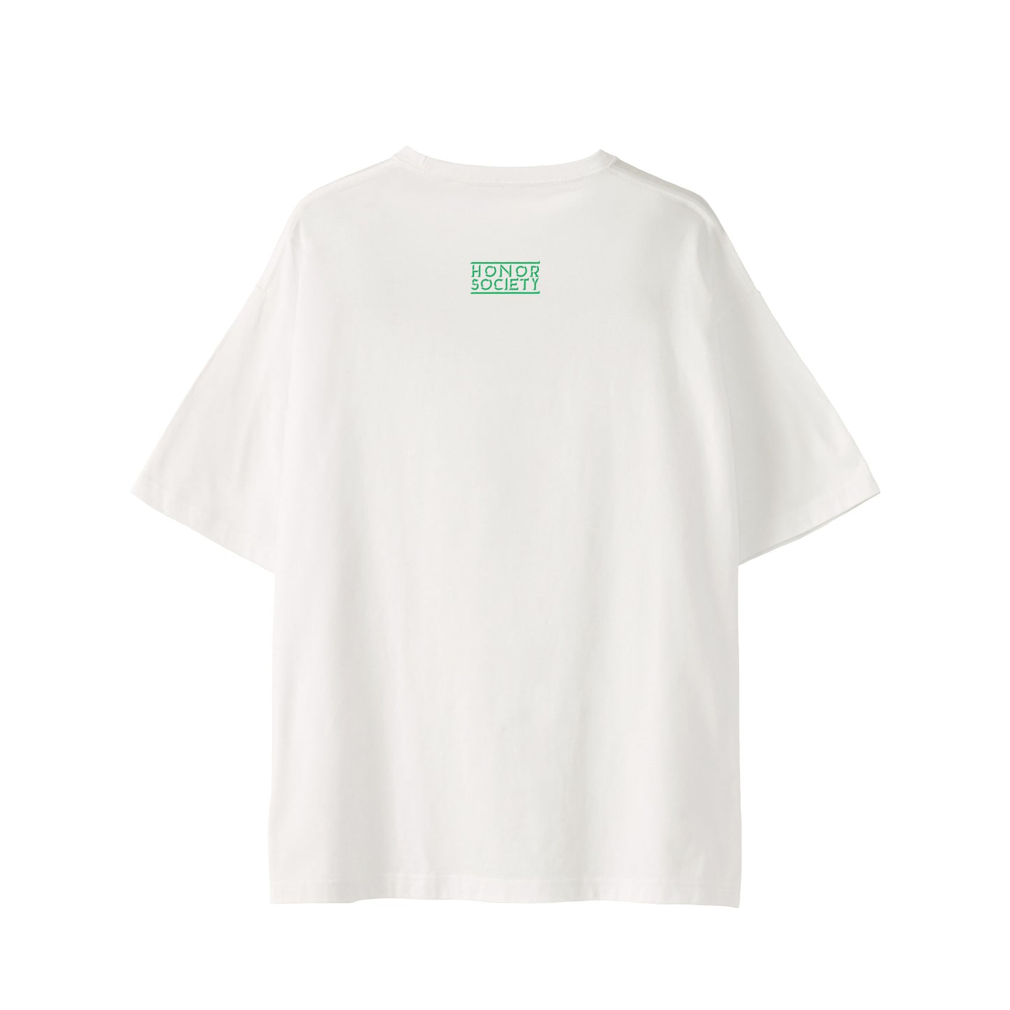 Honor Society Canned Juice T-Shirt — White (Back)