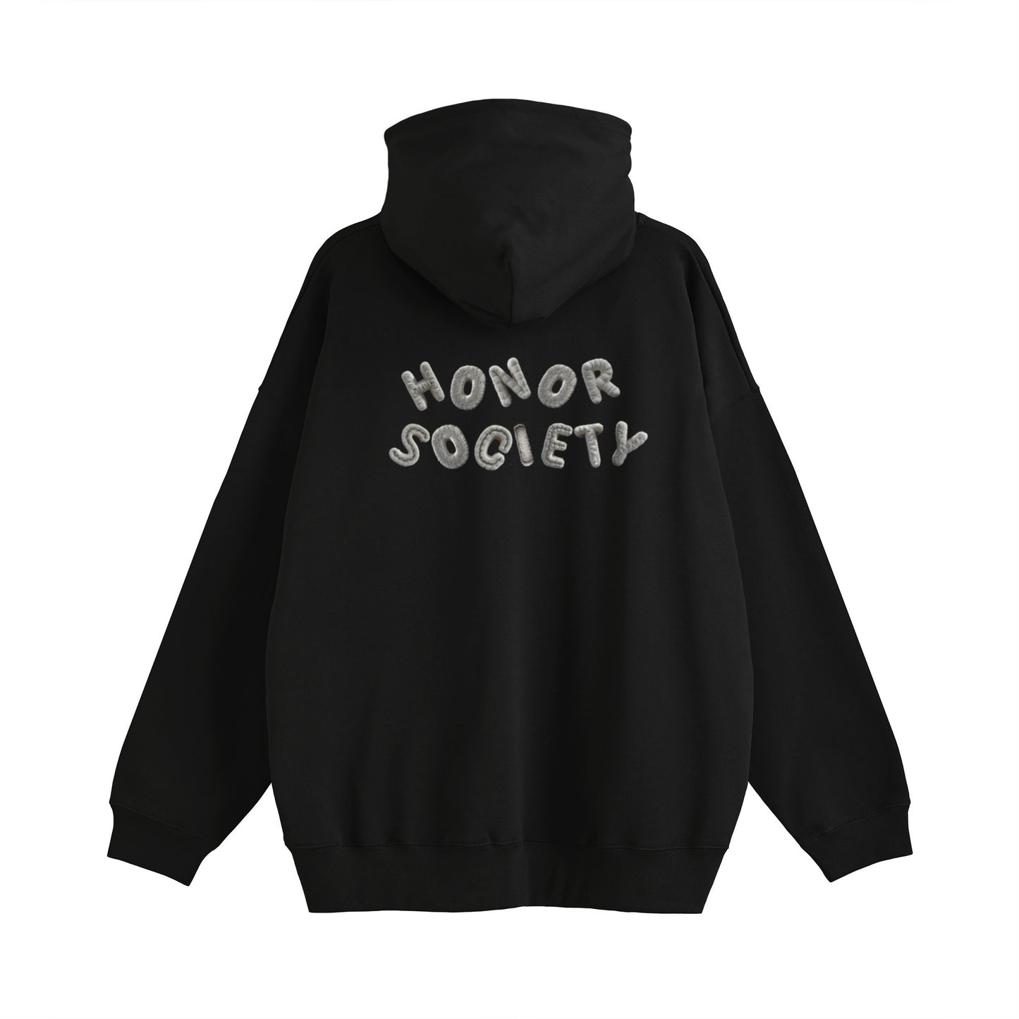Honor Society Smoke logo zip-up hoodie black image