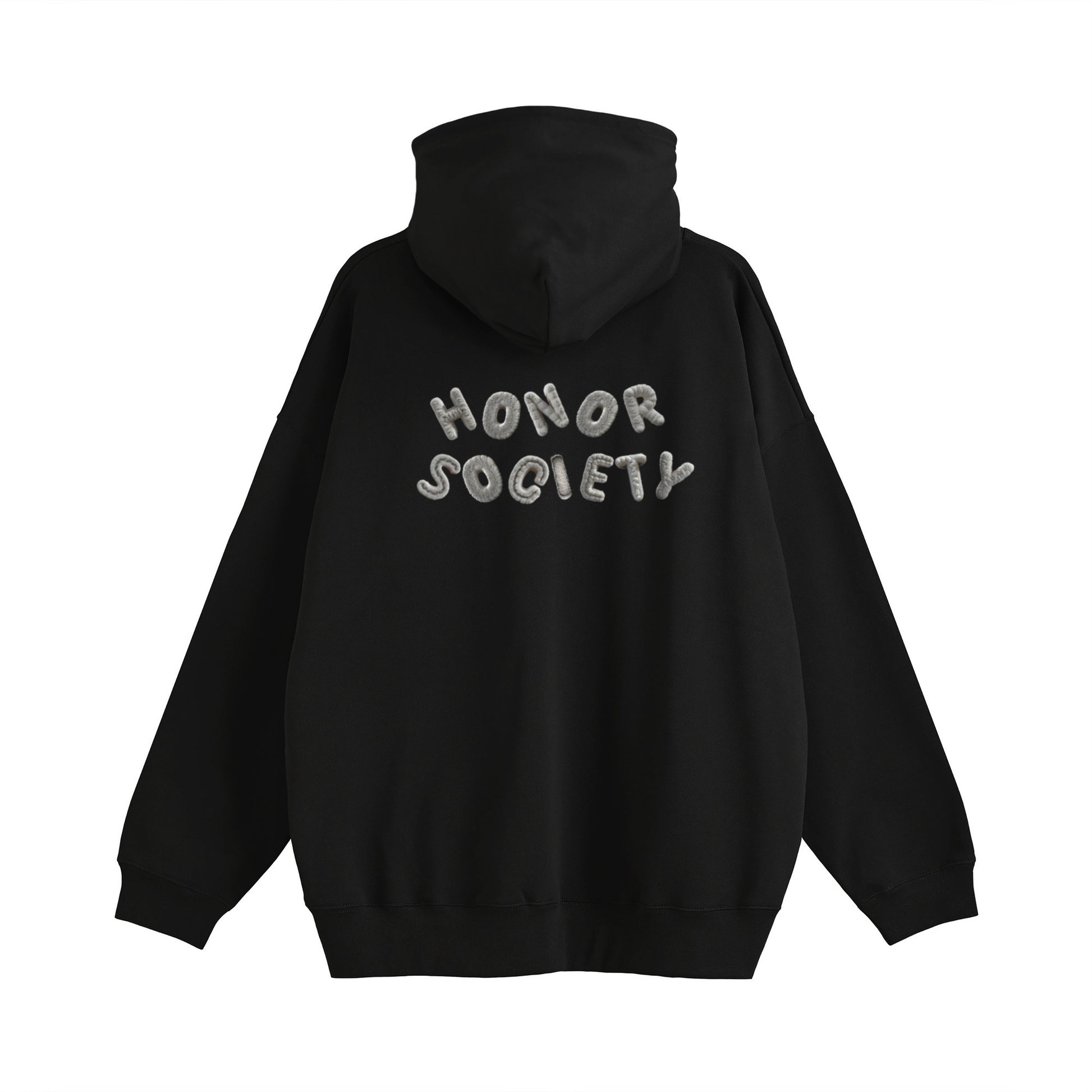 Honor Society Smoke logo zip-up hoodie black image