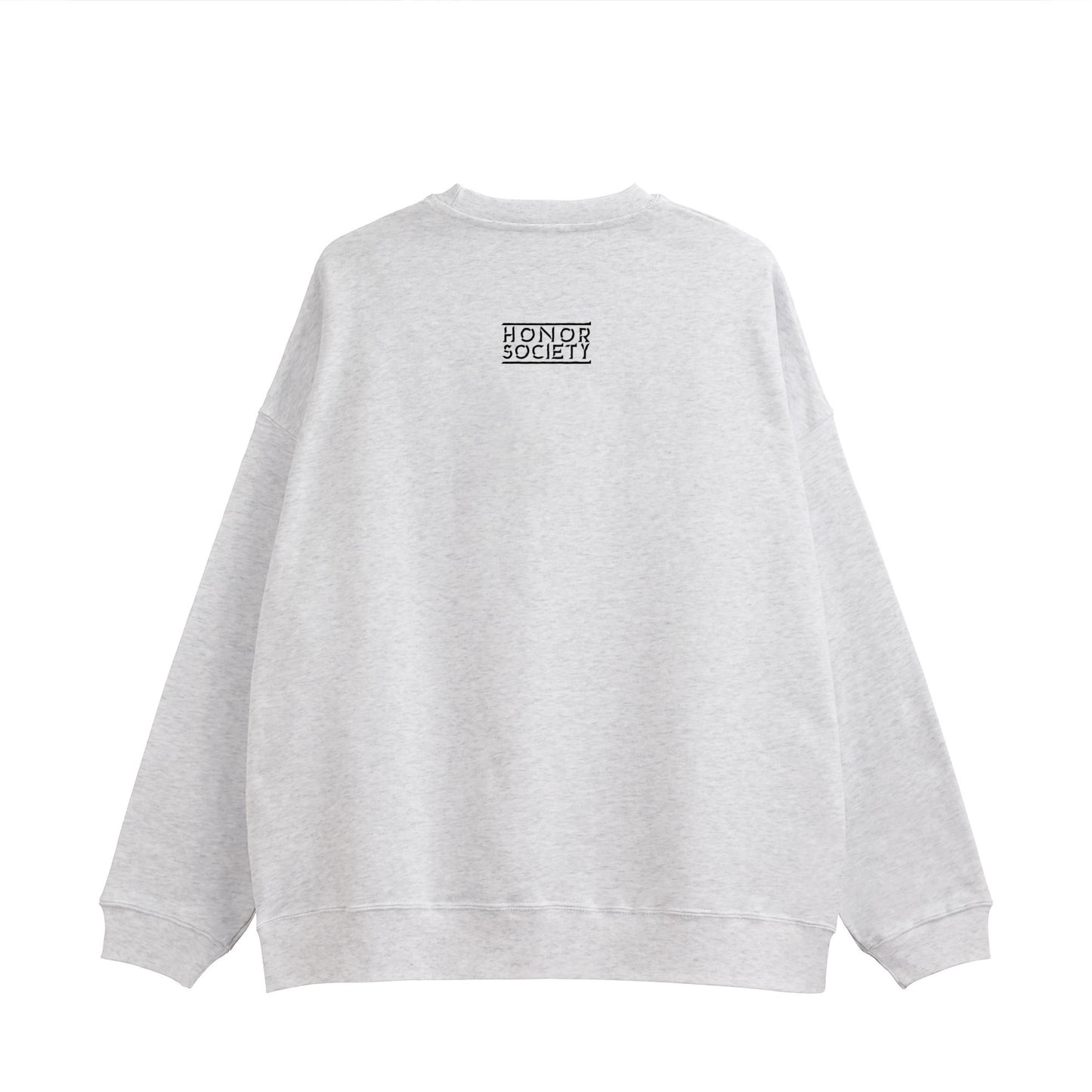 Honor Society Hood Star Sweatshirt gray image