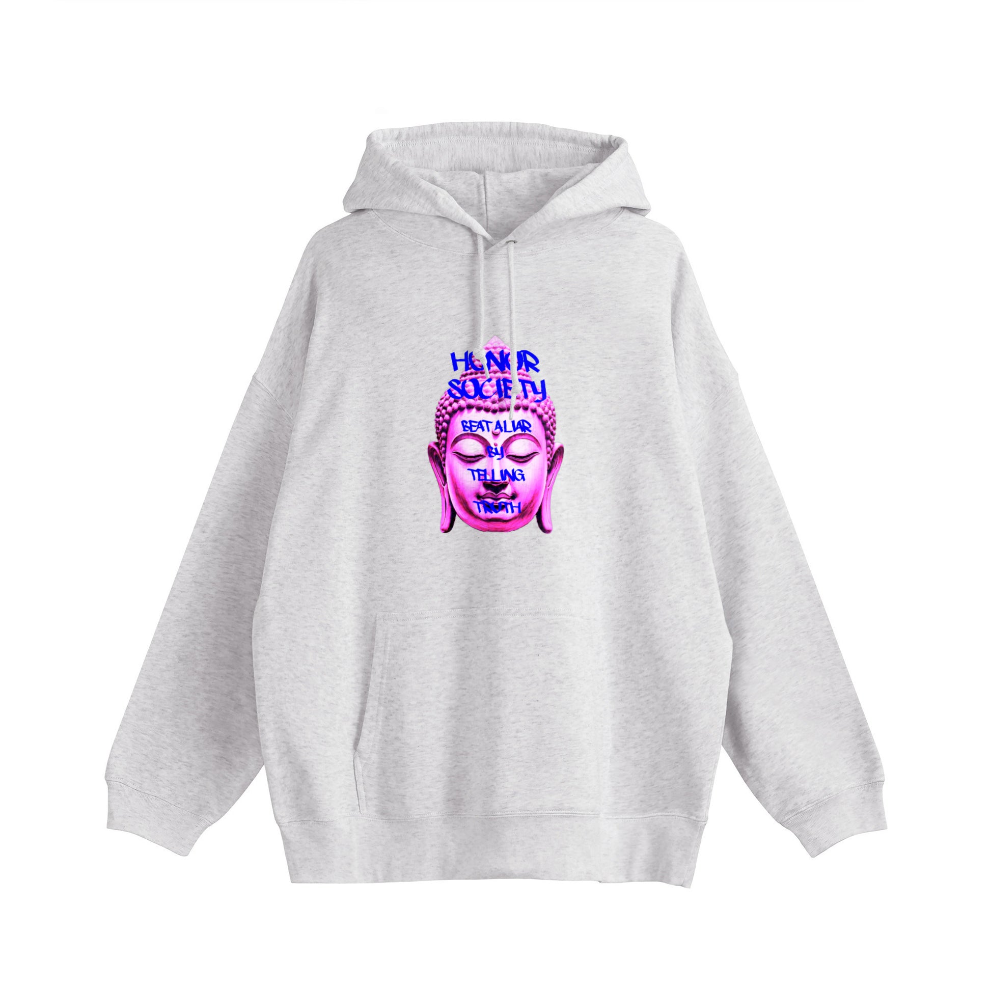 Honor Society "Buddha Hoodie gray image