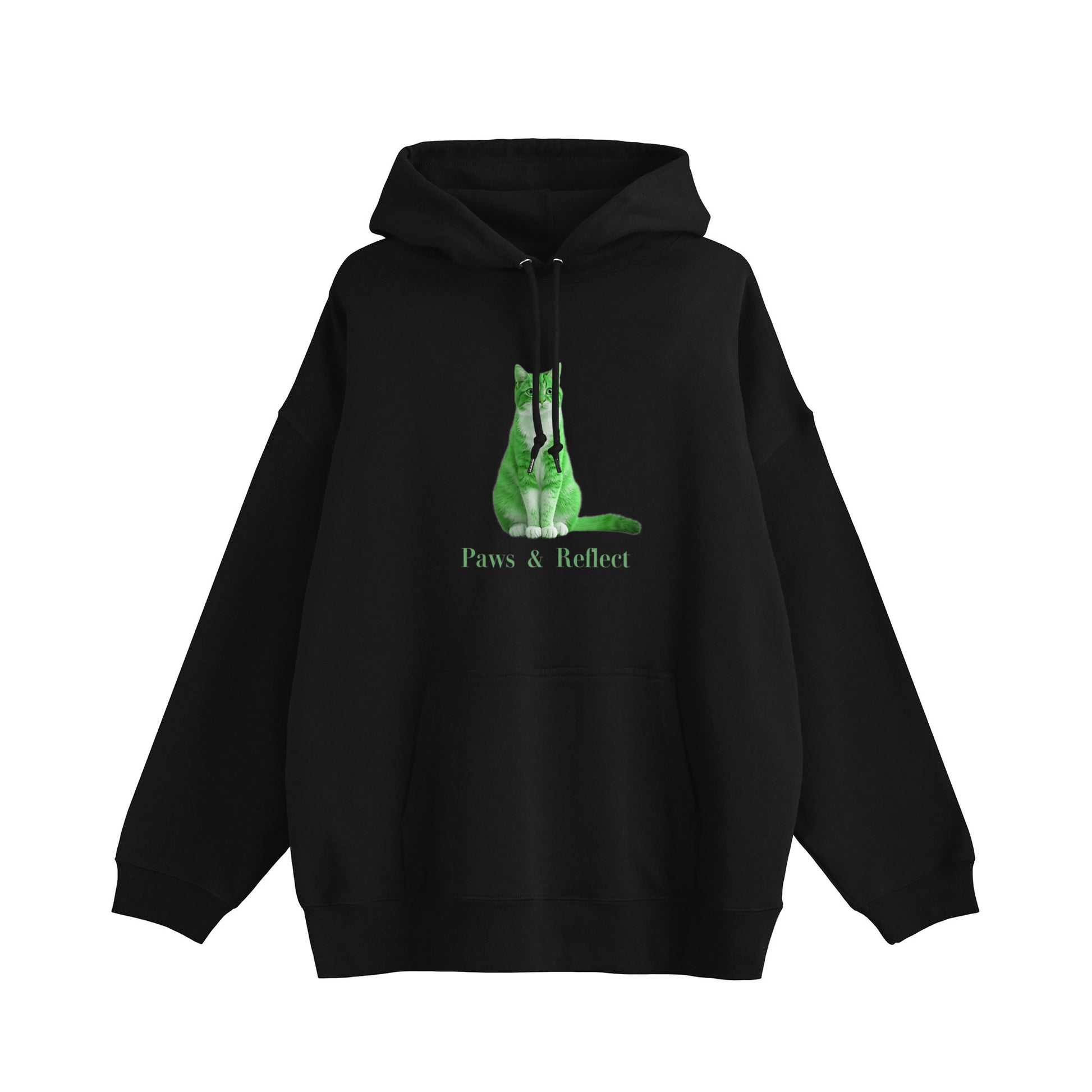 "Paws and Reflect" Hoodie black image