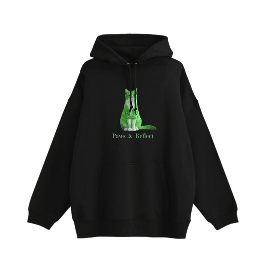 "Paws and Reflect" Hoodie black image