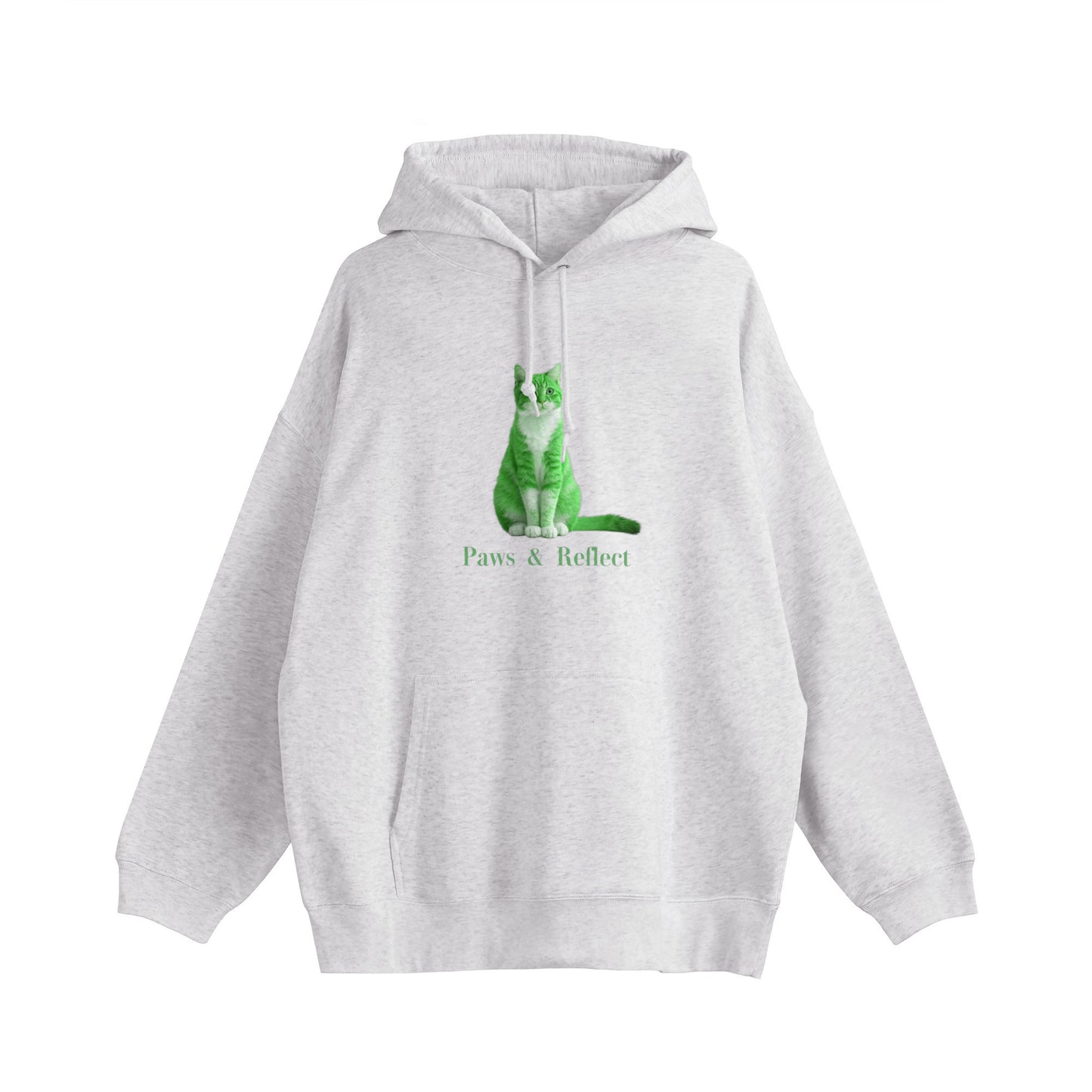 "Paws and Reflect" Hoodie gray image
