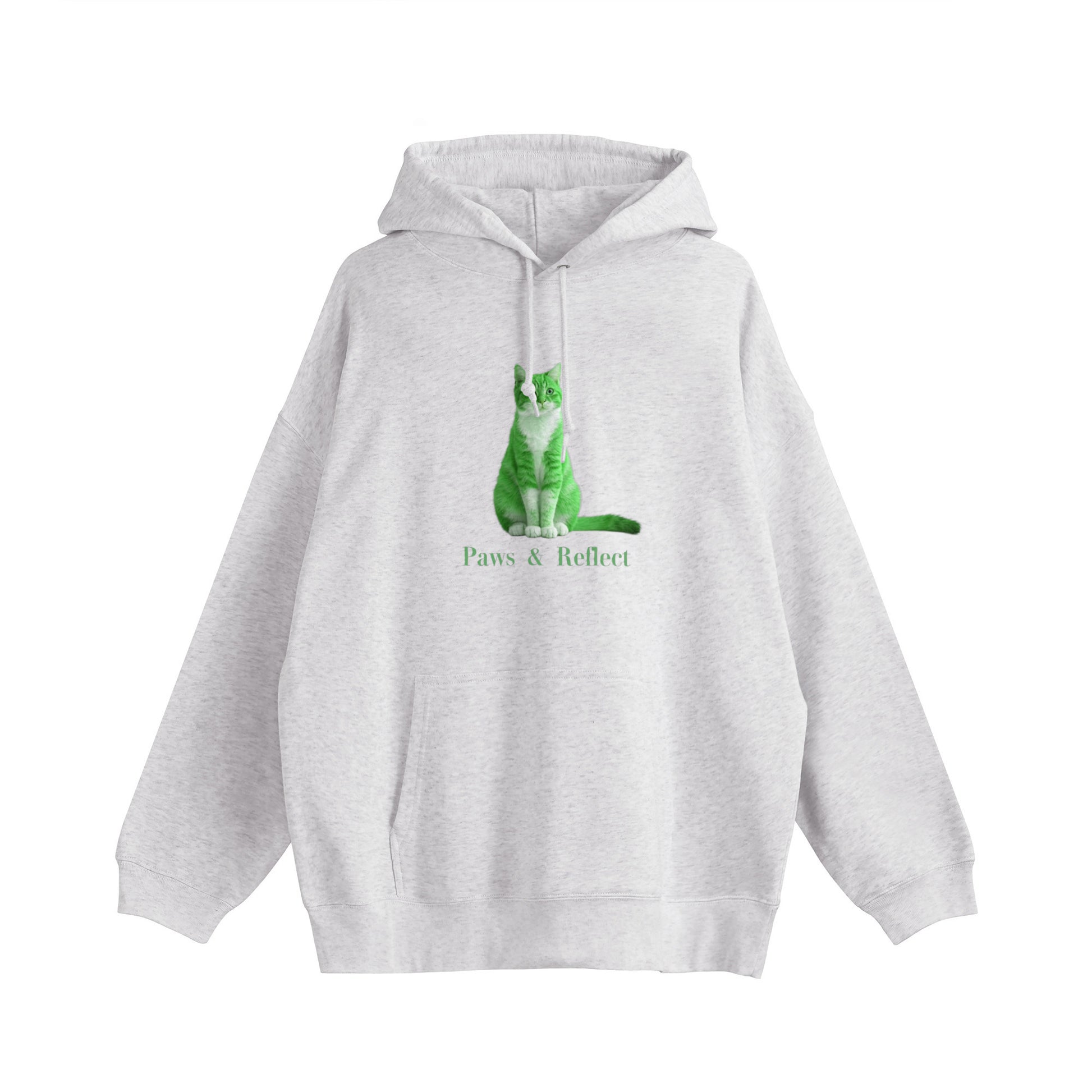 "Paws and Reflect" Hoodie gray image