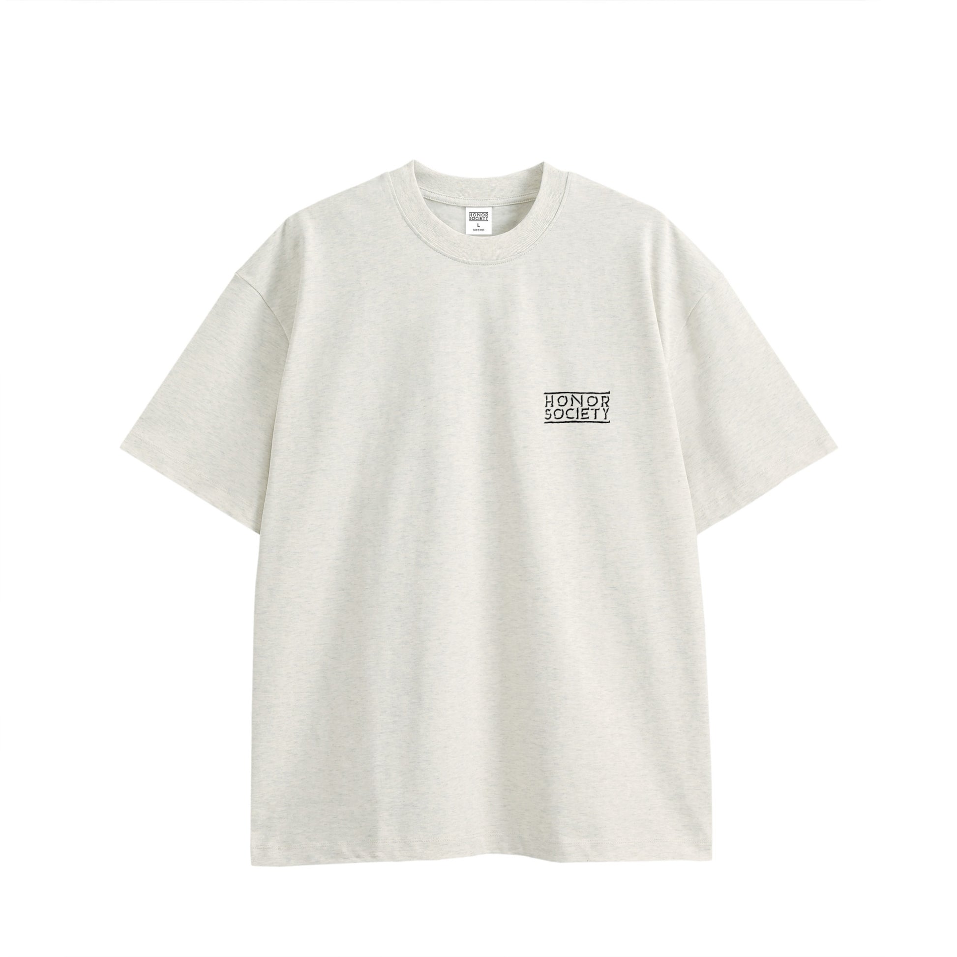 Honor Society "Hand"graphic Tshirt oatmeal image