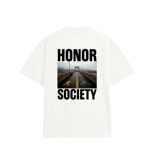 Honor Society Bridge T-shirt white image