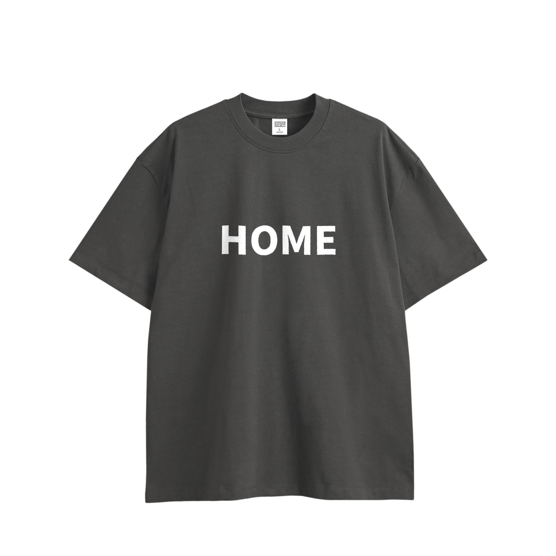 HOME T-shirt charcoal image