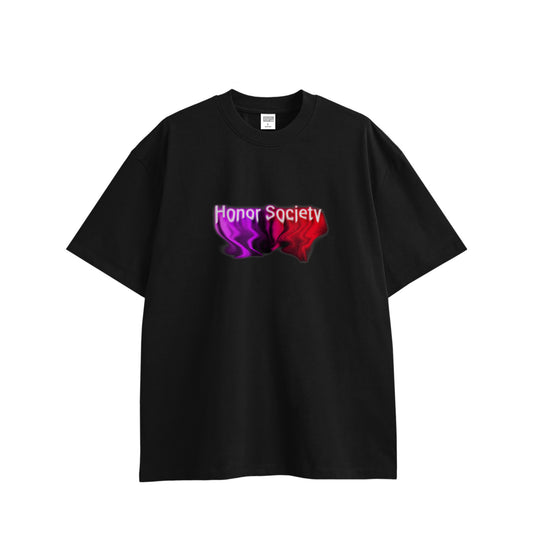 Honor Society Smoke logo T-shirt black image