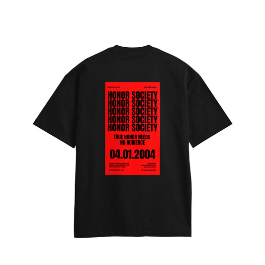 Honor Society Flyer T-shirt black image