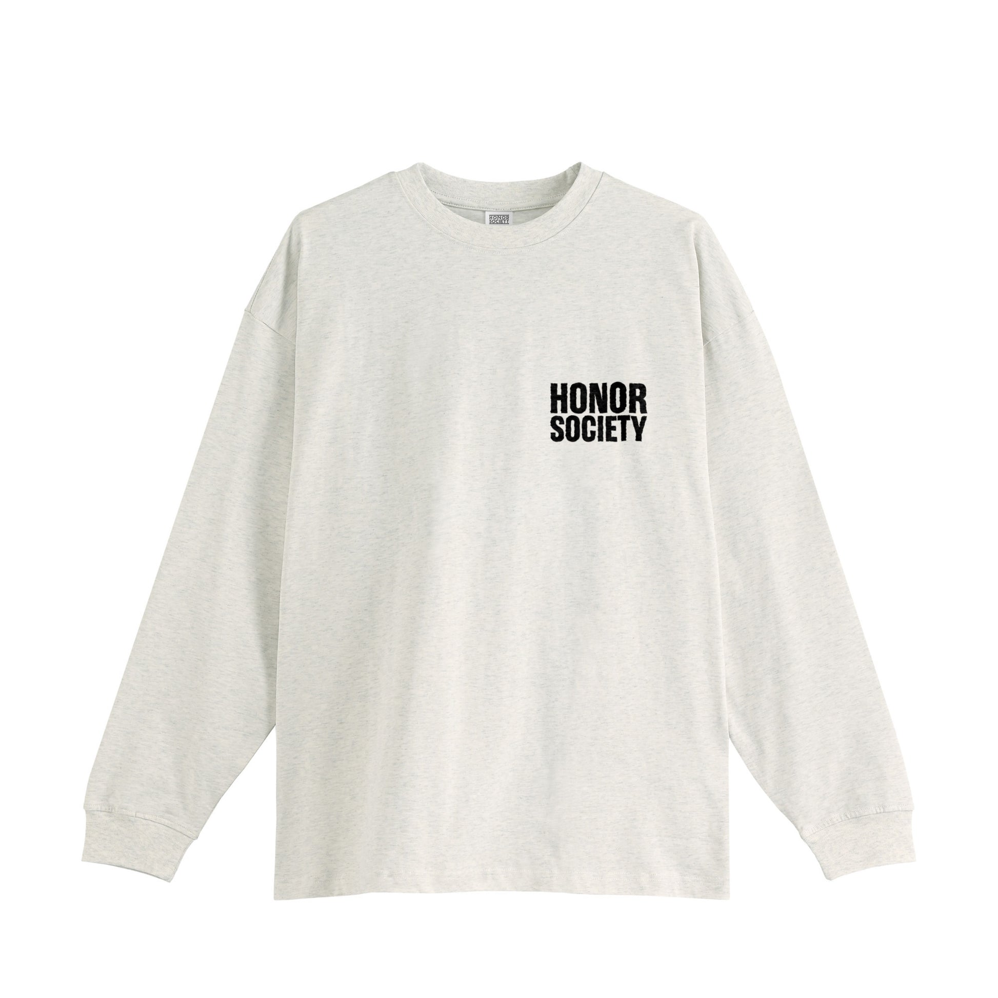Honor Society Bridge Photo Long Sleeve T-shirt oatmeal image
