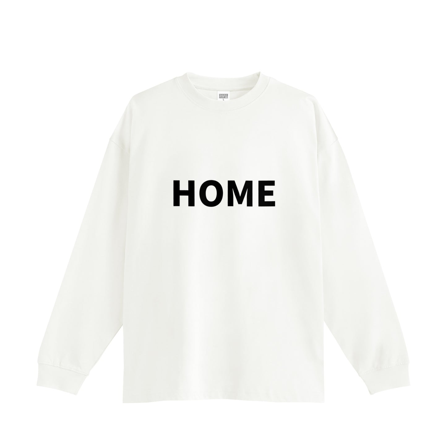 HOME Long Sleeve T-shirt white image