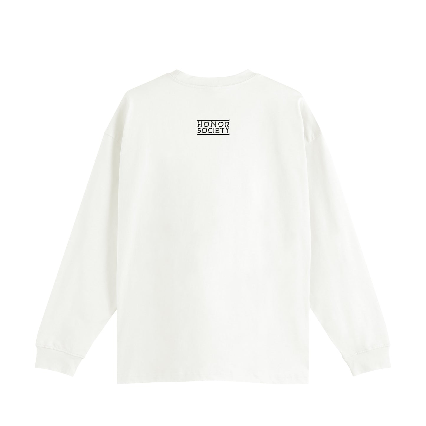 Hood Star Long Sleeve T-Shirt white image