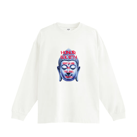 Buddah Long Sleeve T-shirt white image