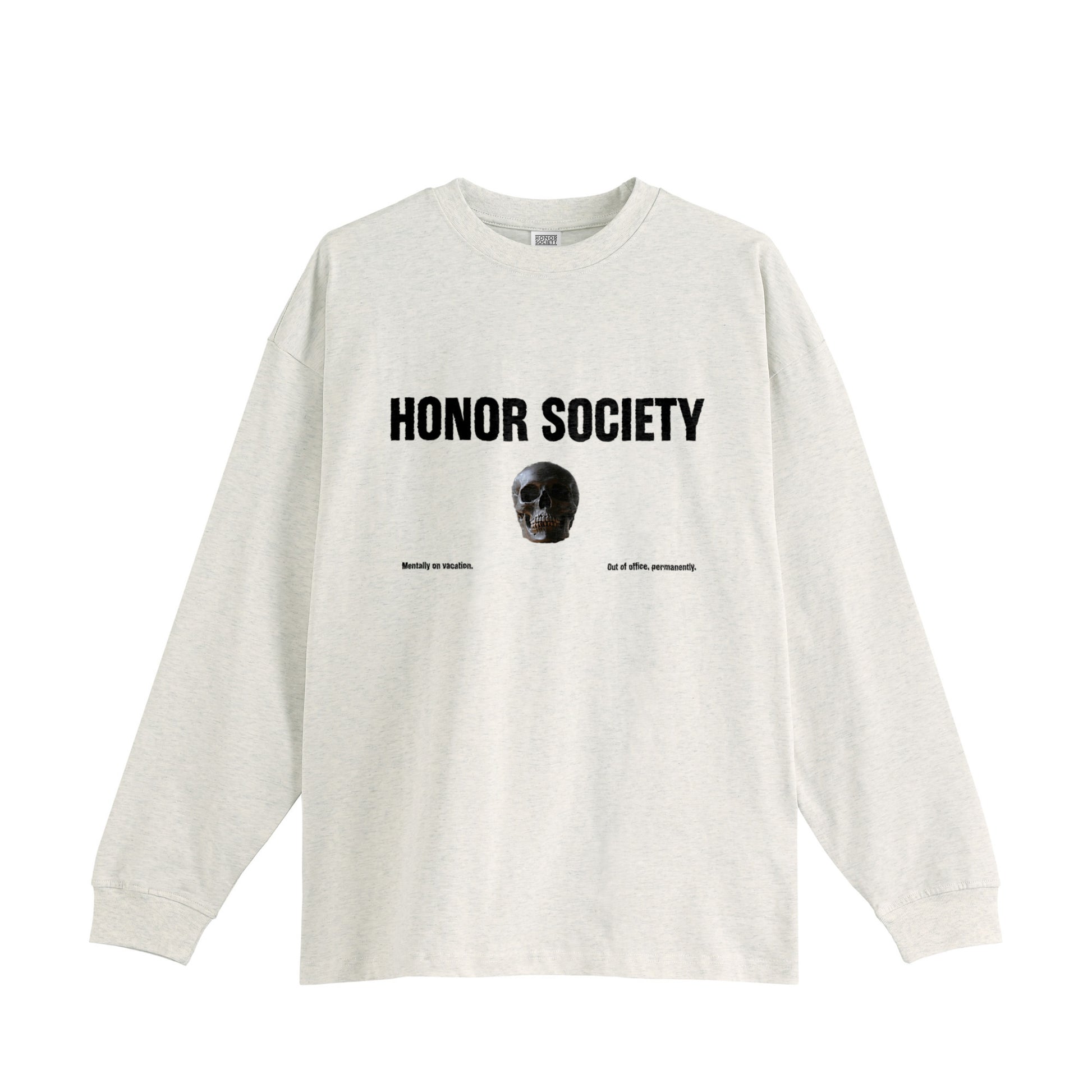 Mentally Vacation Long Sleeve T-Shirt oatmeal image