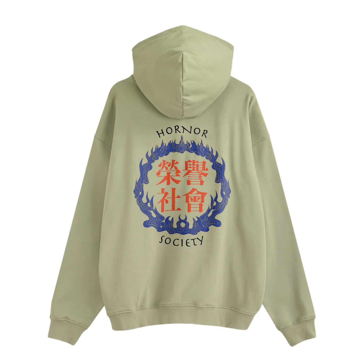 Honor Society Fire logo hoodie