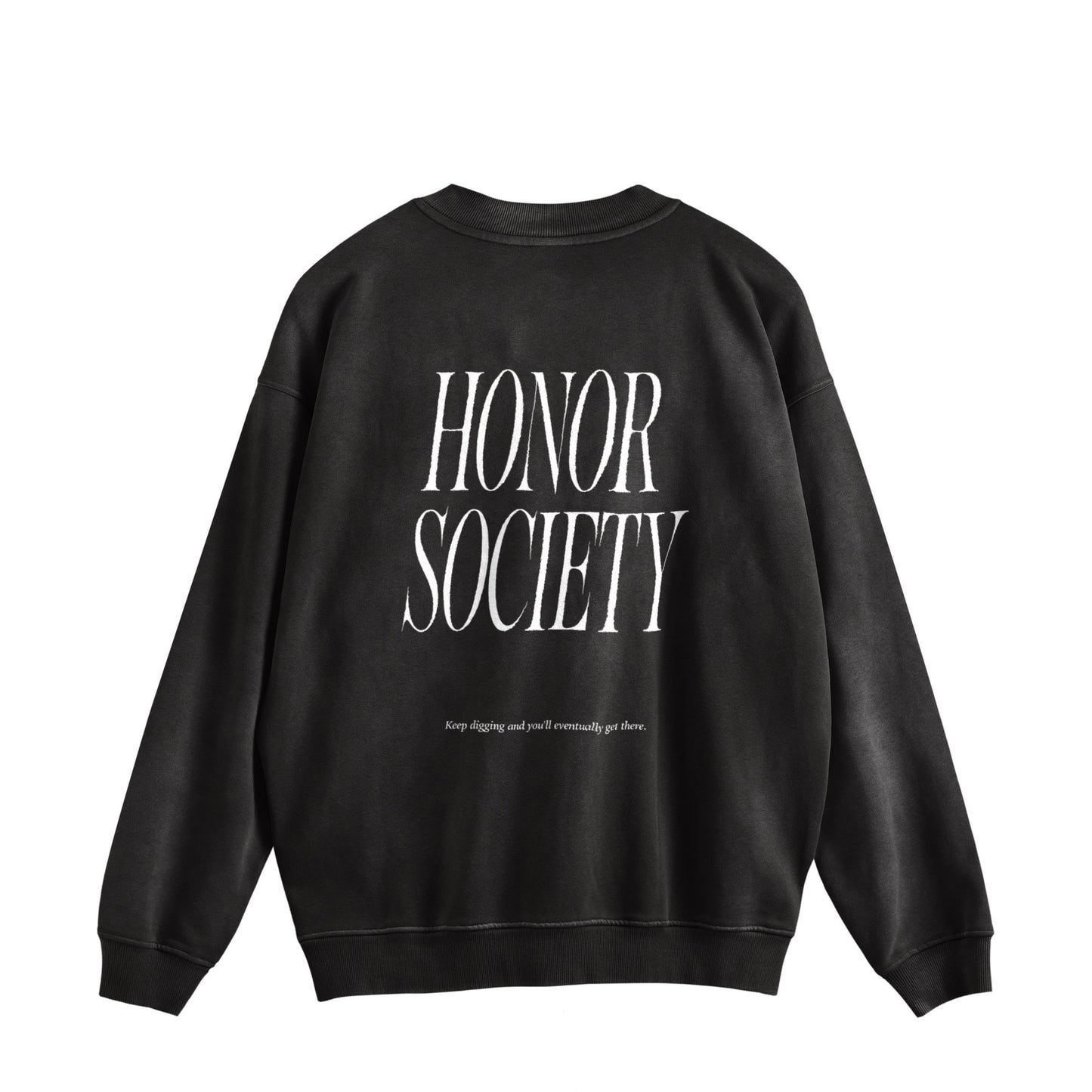 Honor Society washed logo sweatshirt