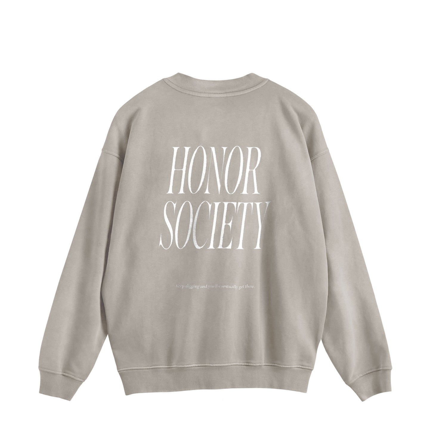 Honor Society washed logo sweatshirt