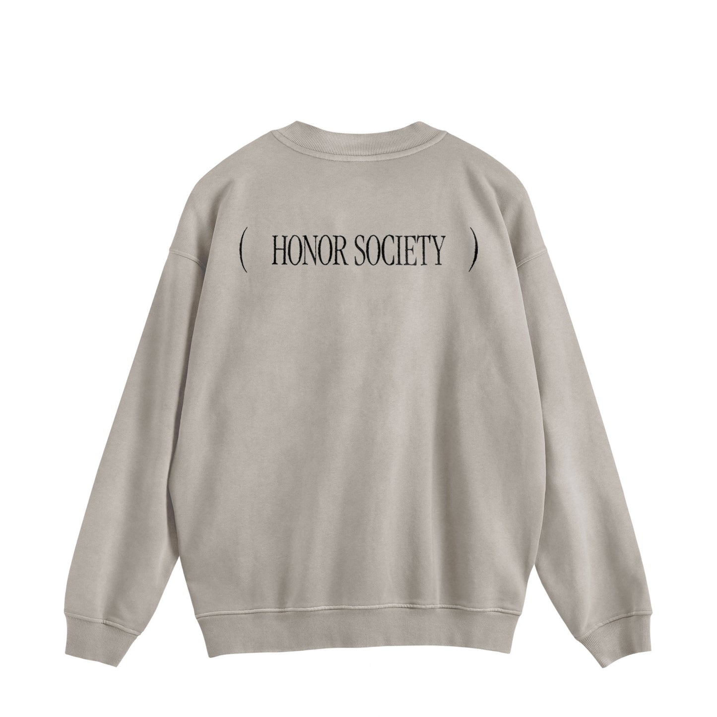 Honor Society washed basic logo sweatshirt