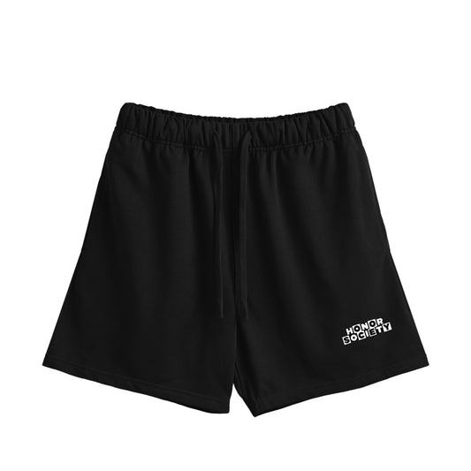 Honor Society Cartoon Logo Shorts black image