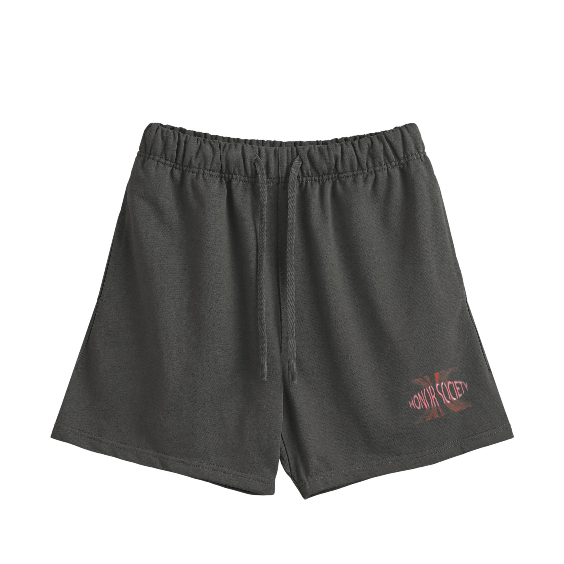 Honor Society Melting logo Shorts charcoal image