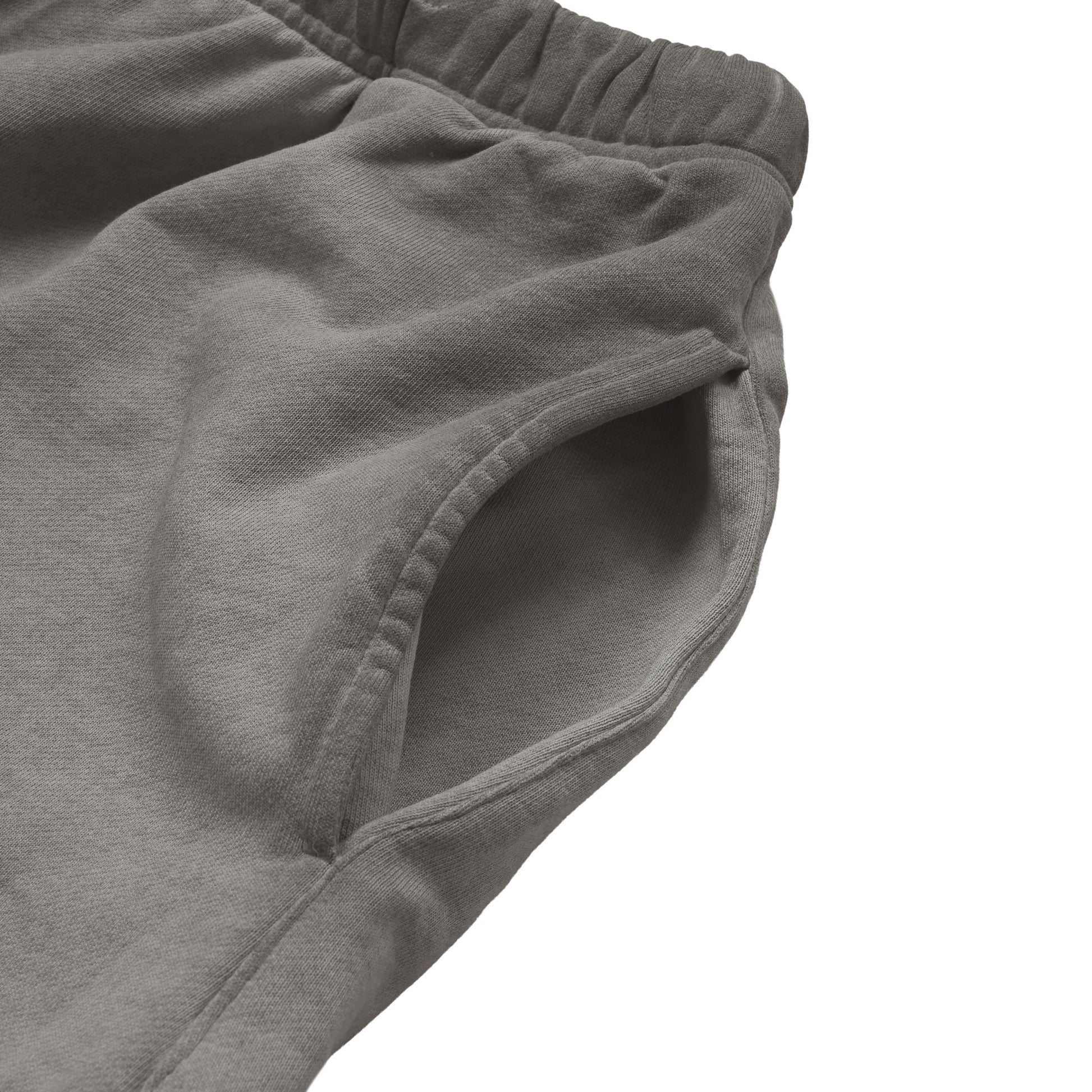 Honor Society Do It Again Shorts — Gray (Hem Detail)