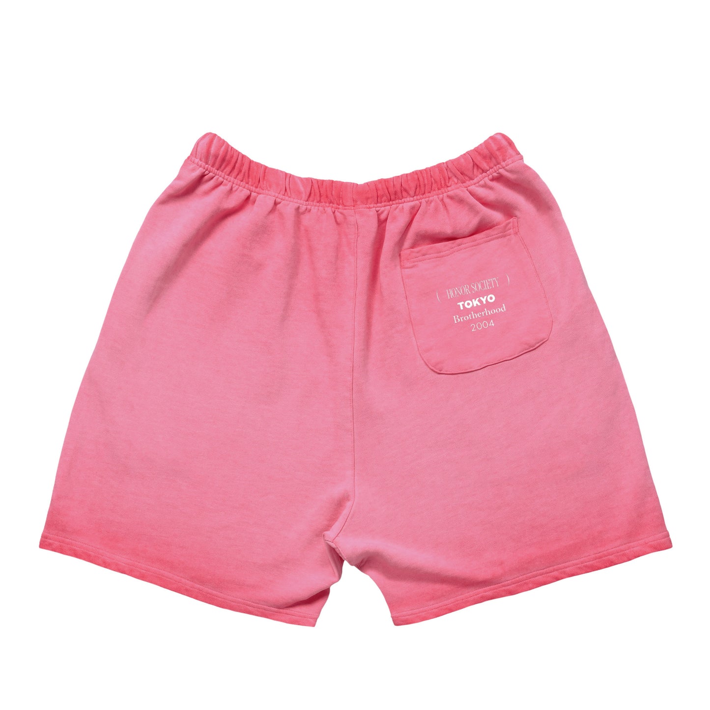 Honor Society Do It Again Shorts — Pink (Back)