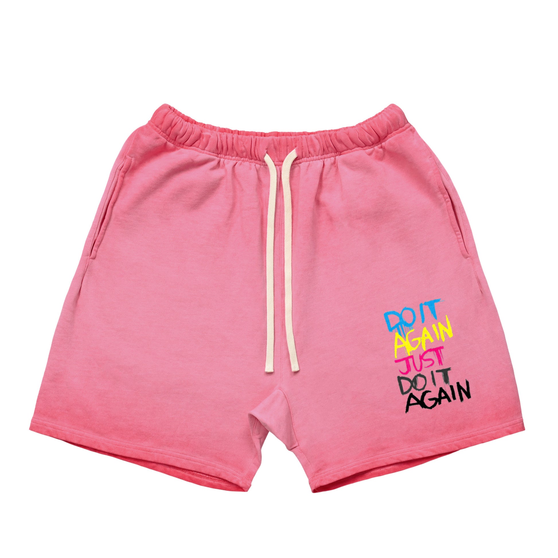 Honor Society Do It Again Shorts — Pink (Front)