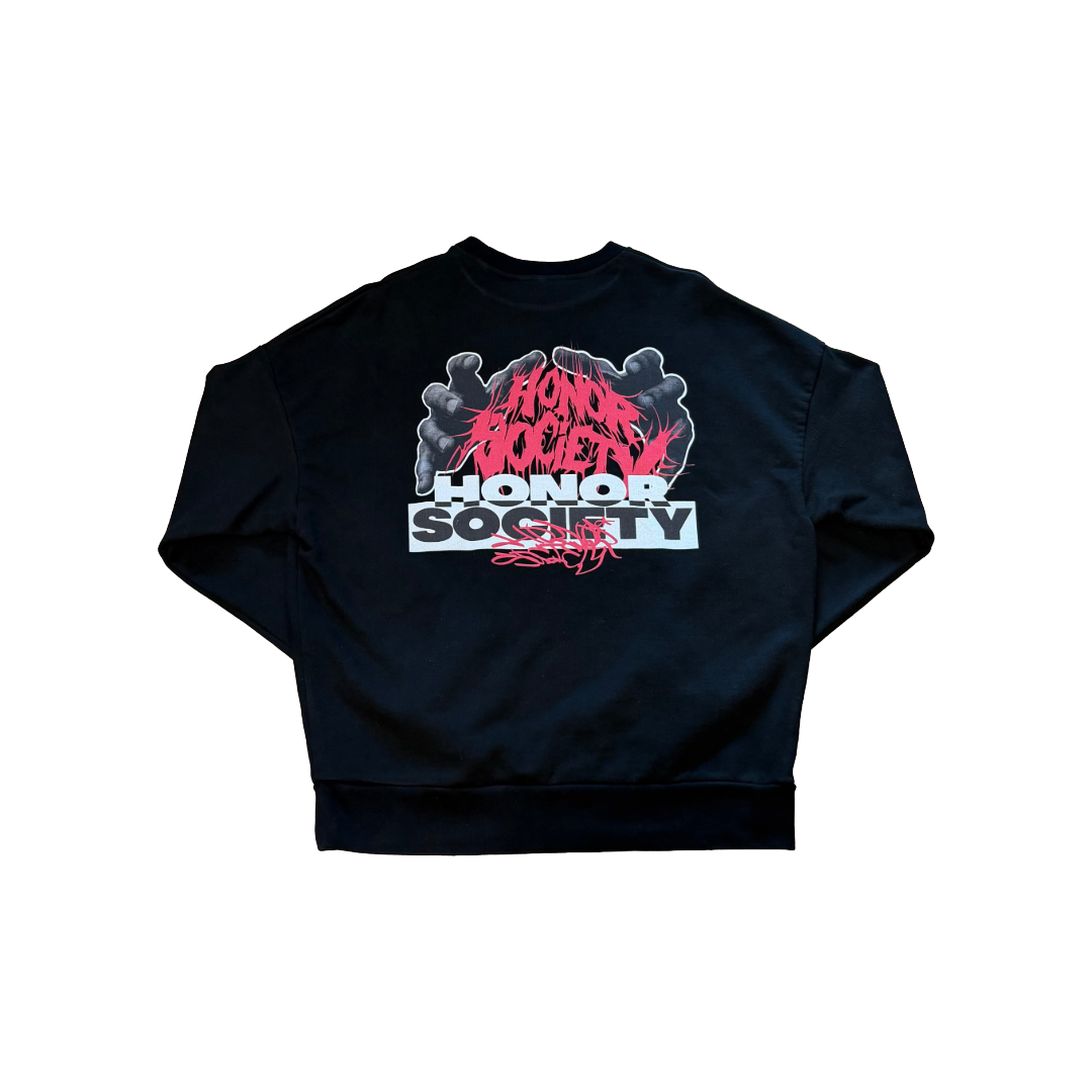 Honor Society "ハンズ" グラフィック スウェットシャツ