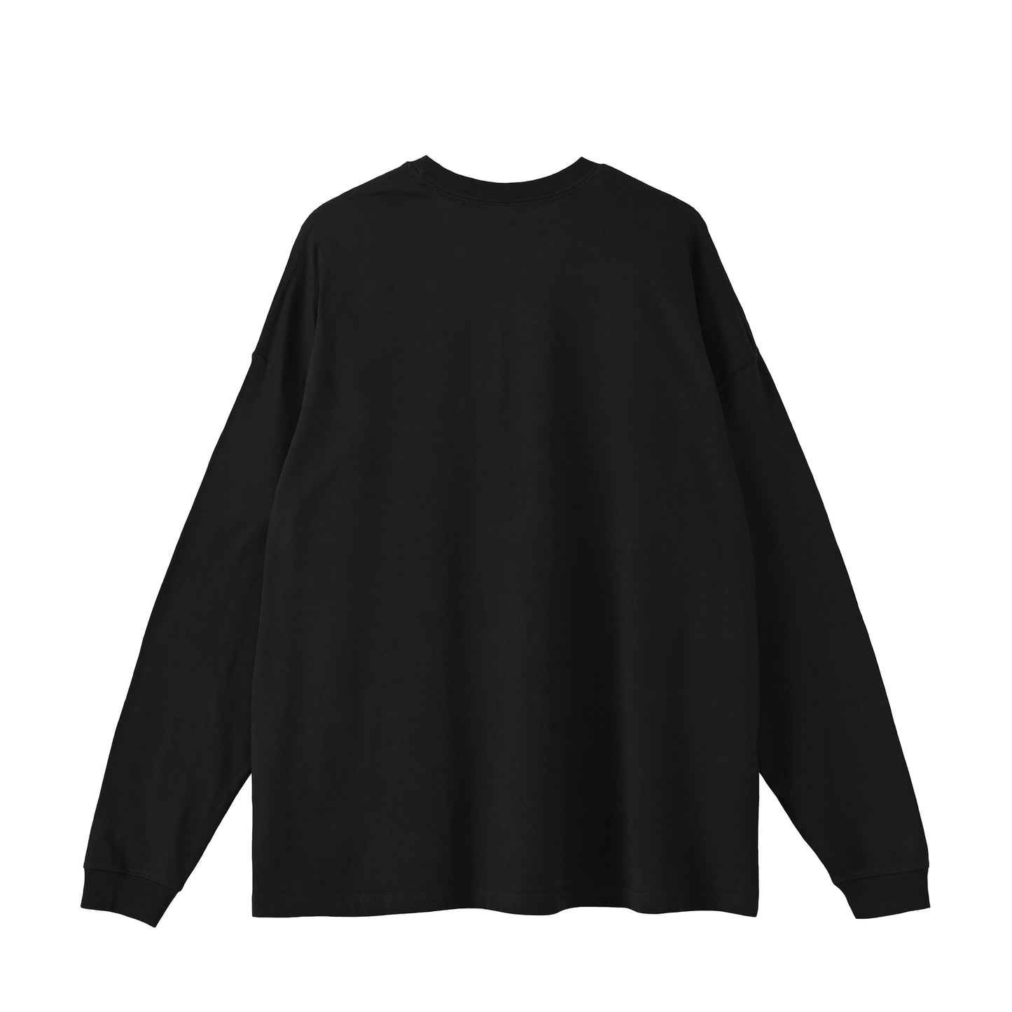 Honor Society Diagonal Long Sleeve Tshirt black image