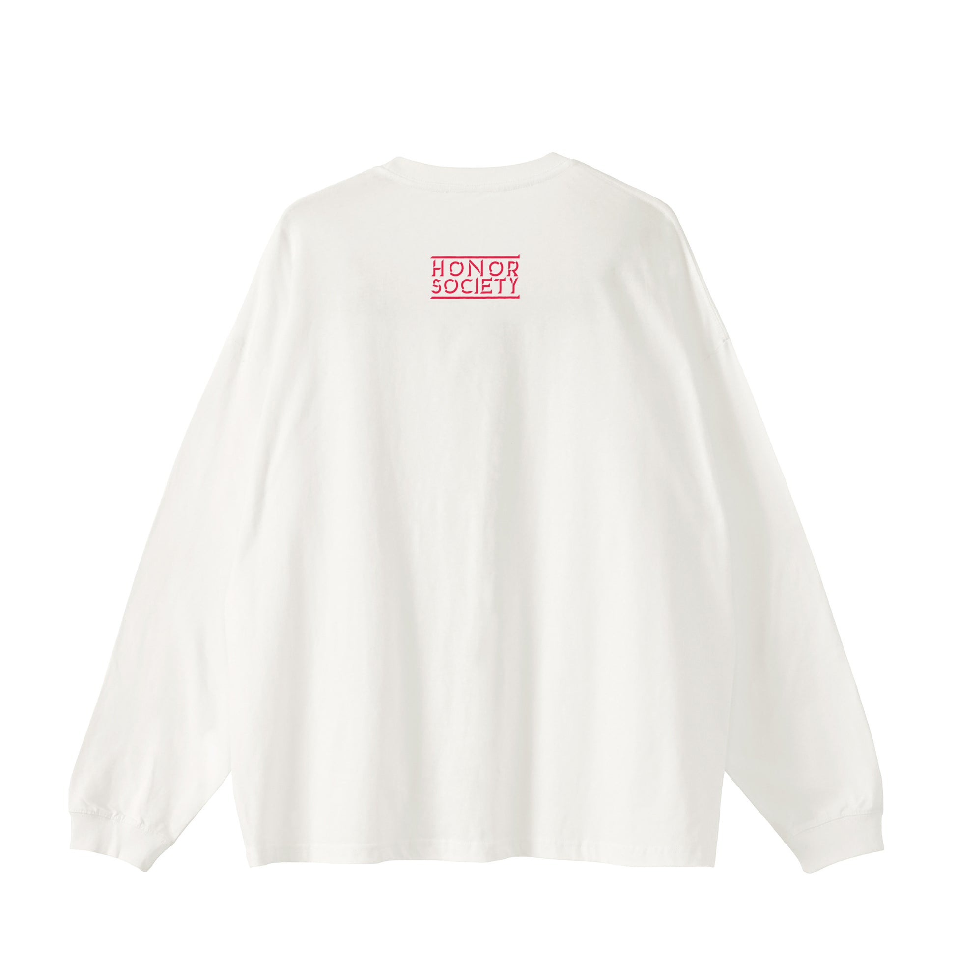 Honor Society Buddha Long sleeve Tshirt white image
